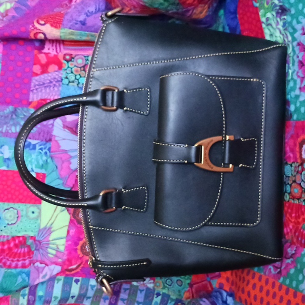 Gorgeous Black Leather Naomi Satchel